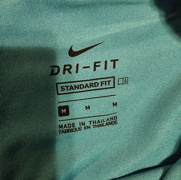 NWT Nike Golf Skirt Skort Size Medium Women's Dri-Fit UV Victory Printed Blue - Picture 10 of 13